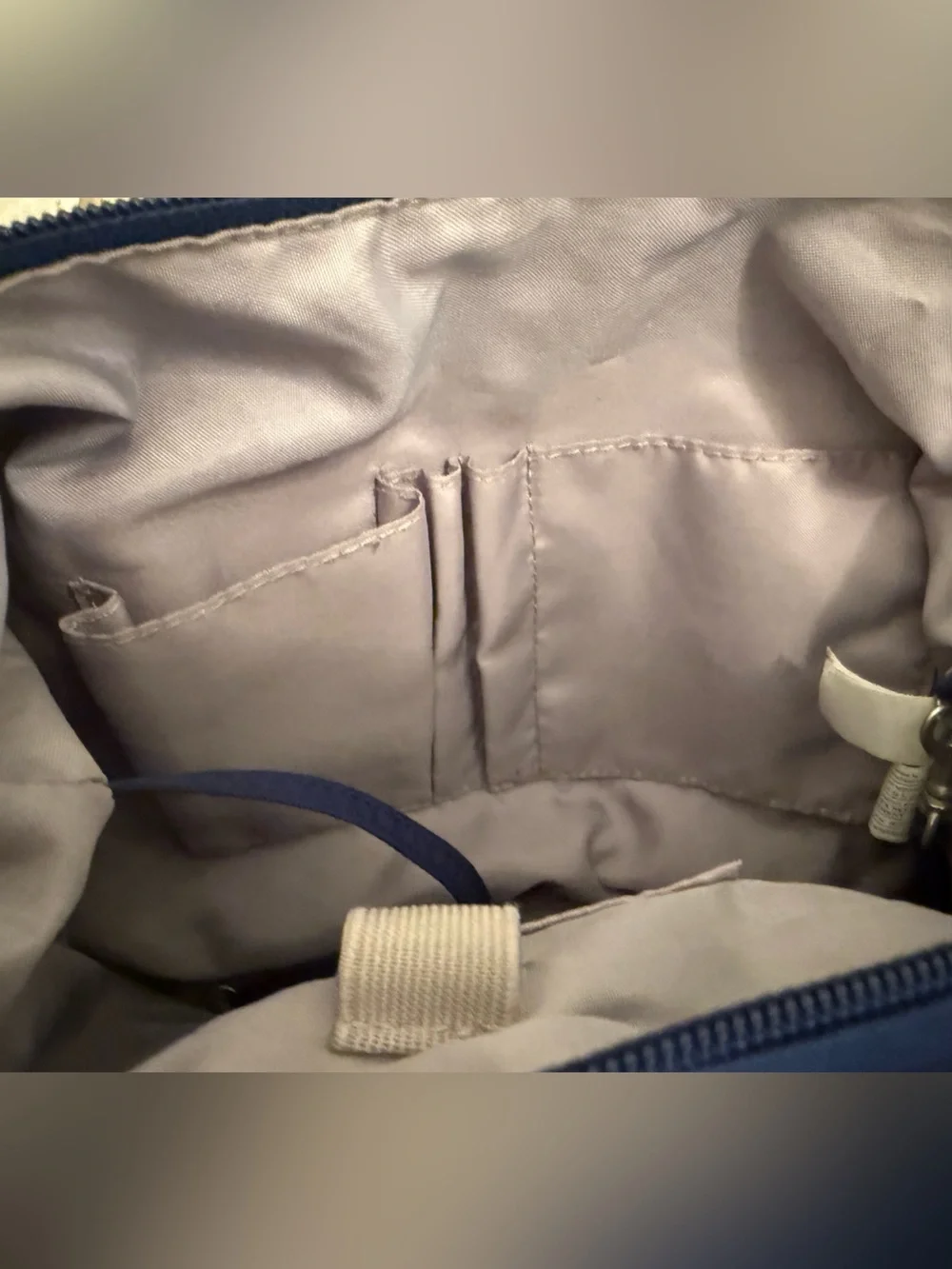 Baggalini Pacific Hobo Crossbody Shoulder Tote Bag Pacific Blue EUC